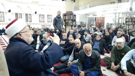 صور من الأمسية المقدسية في الطيبة 