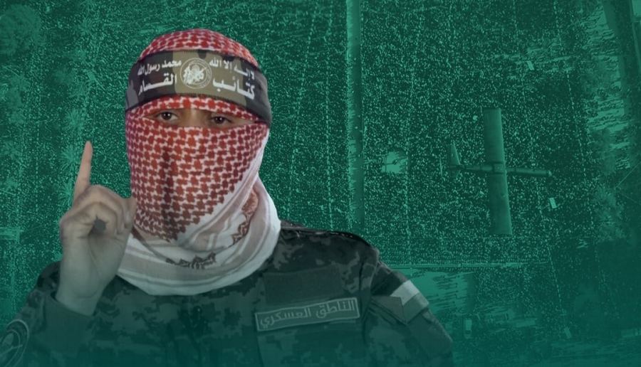 خطاب : المتحدث العسكري باسم كتائب القــــ..سام أبو عبيدة