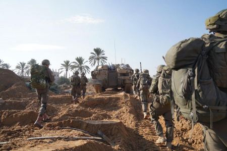 الجيش الاسرائيلي يعلن تصفية العديد من المقاتلين بغزة