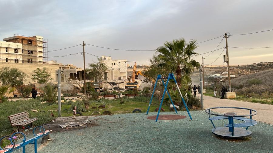 جبهة الطيية : بيوت واراضي الطيبة في خطر